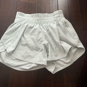 Lululemon Track That High-Rise Lined Short 3” / Delicate Mint / Size 4